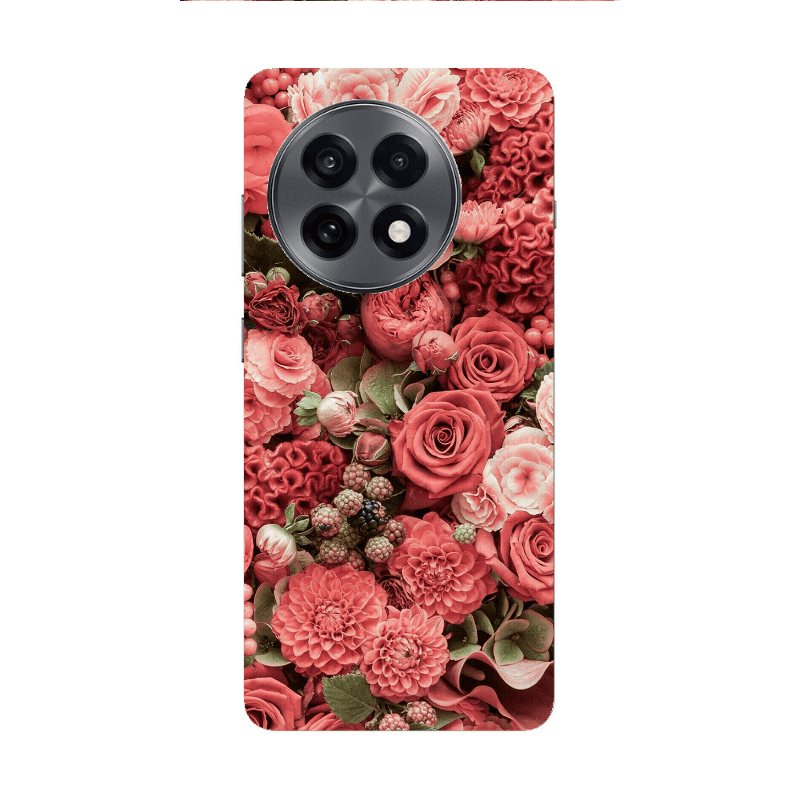 Oneplus 13 5G Rose festival Transparent Silicone TPU Θήκη